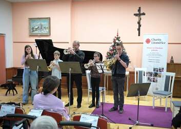 Tříkrálový koncert v Domově na Pahorku v Litoměřicích 