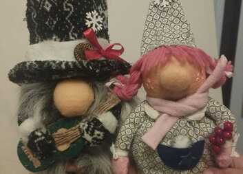 Výrobky klientů Azylového domu na vánoční trhy