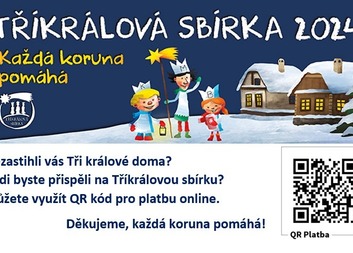 Nezastihli Vás Tři králové doma? Přispějte do sbírky online