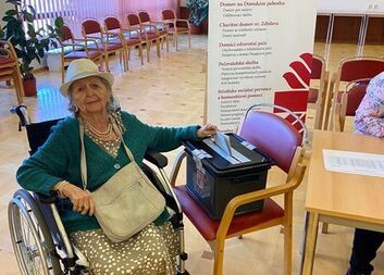 Volby do Senátu a Krajského zastupitelstva v Domově na Dómském pahorku