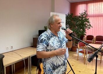 Významný host v Domově na Dómském pahorku