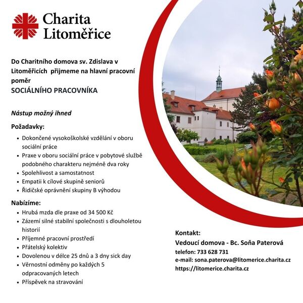 Sociální pracovník DZR Sociální pracovník DZR